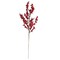 Northlight 32635092 24 in. Festive Red Berries Artificial Decorative Christmas Branch Spray